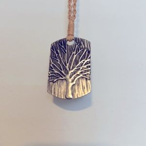 Tree of Life Pendant Necklace with Intricate Detailing
